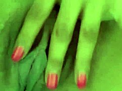 Fingering juicy virgin chocolate pussy till scream.