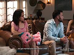 Step Family Vacation Turns Into Orgy After Secrets Revealed - Selena Love, Max Fills, Seth Gamble, Melissa Stratton 😏