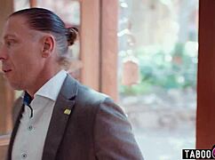 Wife brings home girl for husband in taboo threesome