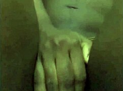 Ebony solo masturbation