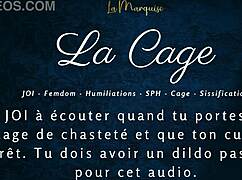 La Cage - Femdom Caged Anal Joi