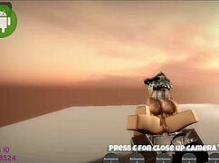 Roblox whore flaunts big ass in seductive sex