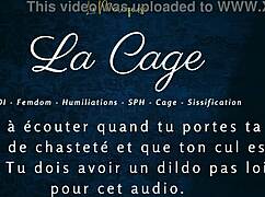 La Cage - Femdom Caged Anal Joi