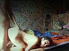 Submissive tiny teen gets fucked until she squirts