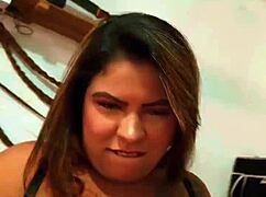 This amateur bbw latina gets fucked hard by a monster cock, moaning and teasing all the way.