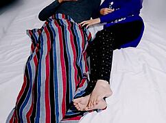 Rich Slim Housewife Fucked by Big Dick Car Driver