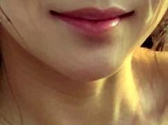 Ripe Woman Strolls on the Beach