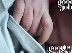 Deepthroat big cock in car