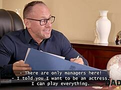 daddy4k naughty blonde flaunts big tits and sex experience in job interview