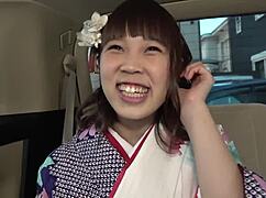 Adult ceremony girl with G-cup tits gets filmed in bed.