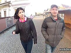 Boyfriend assists with hymen examination and reaming of virgin nympho?