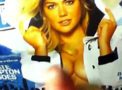 Small guy has a surprising encounter with kate upton