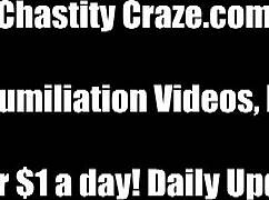 you have to surrender your cock and balls to me