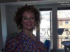 Merce Palau Teases Cris Angelo in Office Creampie Blowjob with Deepthroat and Dirty Talk