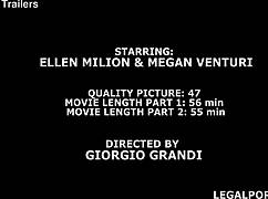 Megan Venturi squirts and swallows cum