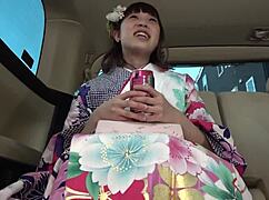 Adult ceremony girl with G-cup tits gets filmed in bed.