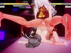 lesbian battle game showdown