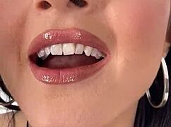 Tiny Teen Takes Huge Cock In Face And Pussy