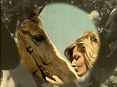 Beauty And The Beast In Vintage Style