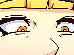 Russian crossdressing gangbang with creampie and cumshot