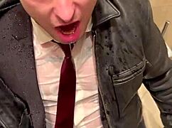 Kinkysirius Menatplay Suit Dominates Office Leather Scene