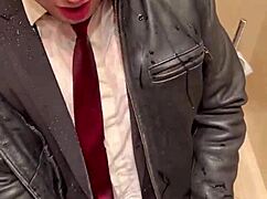 Kinkysirius Menatplay Suit Dominates Office Leather Scene