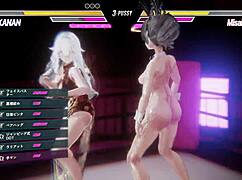 lesbian battle game showdown