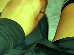 My cuteboy wears thighhighs and highsocks as a catboy in LGBTQ fem femboi style