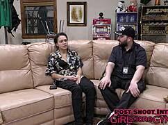 my neighbors my 1st gyno exam with mara luv anal fingering gaping backstage