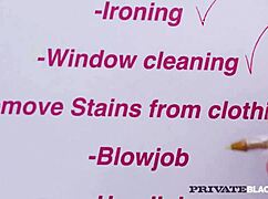 Hot Maid Ani Blackfox Gets DP!