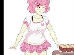 Thick Natsuki rides cowgirl style for intense creampie action with kissing