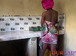 Can You Handle Hot Kitchen Sex With Big Black Cock While Cooking?