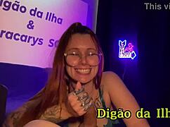 tattooed nerd teasing with her mouth before letting him fuck her to orgasm