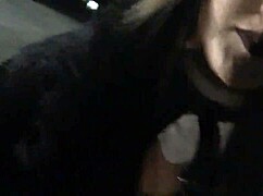 D Sluts Flash Tits While Trick Or Treating Outdoors