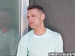 Ebony queen sucking a cock like no one else is - black porn