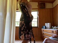 Passionate Homemade Lust With Perfect Tits Blondes In Sensual Cowgirl Pleasure!