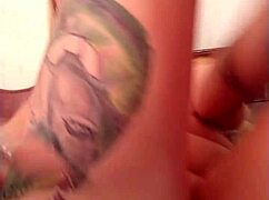 Blonde Married Woman Shows Off On Camera