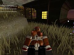 84 Roblox Porn: Anal Assfucking With Big Tits Blonde