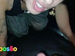 Ela Chupou o Raposao Até Beber o Leite no Evento