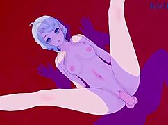 alice thymefield gets intense creampie sex with seed in zenless zone zero hentai!