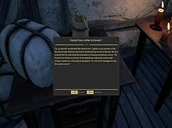 Lets Play Stripped Of Title Backlash Part 5 With Blowjob And Cumshot.