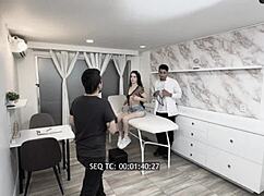 I, Juan Bustos, voyeurin on Karolin Gomezxx and Millan Rodriguez - behing the porn