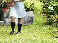 Shy Latina maid fucks her boss and makes him cum - Leyne Rodriguez.