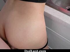 Stepdaughter Blows Daddy For Cash!