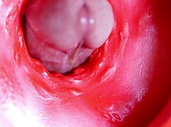 A Big Red Cock Inside a Juicy Hole Can Give Sperm at Any Moment