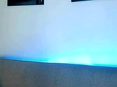 tattooed babe going crazy on webcam