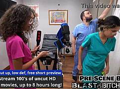 Channy Crossfire's Pussy Gets Fucked by Lesbians in Close-Up Behind Scenes