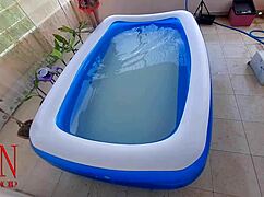 Breeth pause underwater domination rough sex nudist regina noir swimming sucks and fucks in the swimming pool c1