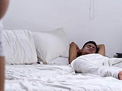 Danyel Mast gives in to desire on bed