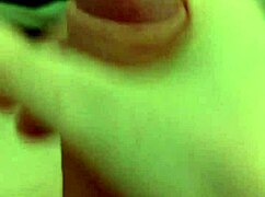 Relaxing masturbation with big homemade cock